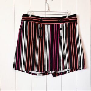 Bianca Nygard Striped Skort. Size 14.
